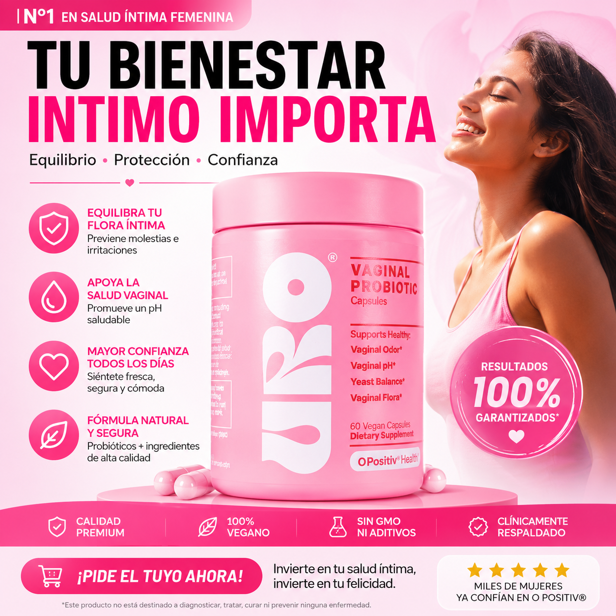 URO PROBIOTIC VAGINAL
