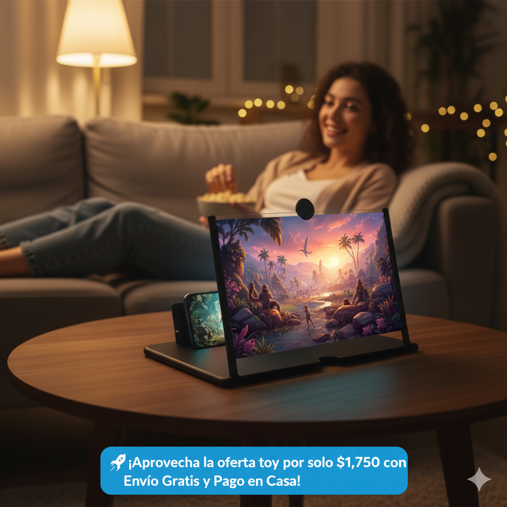 Amplificador de Pantalla Movil 📲