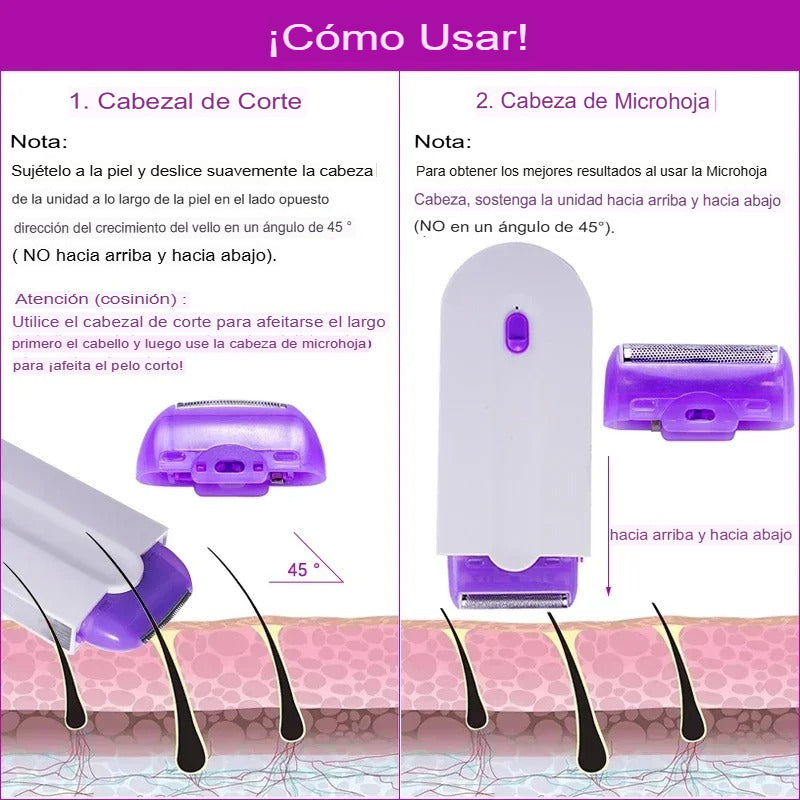 Depiladora Led de Microoscilación