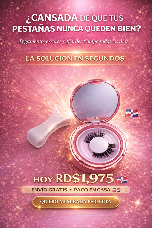 🤩𝗞𝗜𝗧 𝗣𝗘𝗦𝗧𝗔𝗡̃𝗔𝗦 𝗠𝗔𝗚𝗡𝗘𝗧𝗜𝗖𝗔𝗦👀 ¡Sin pegamento! ¡Sin dolor! ¡Sin productos químicos!