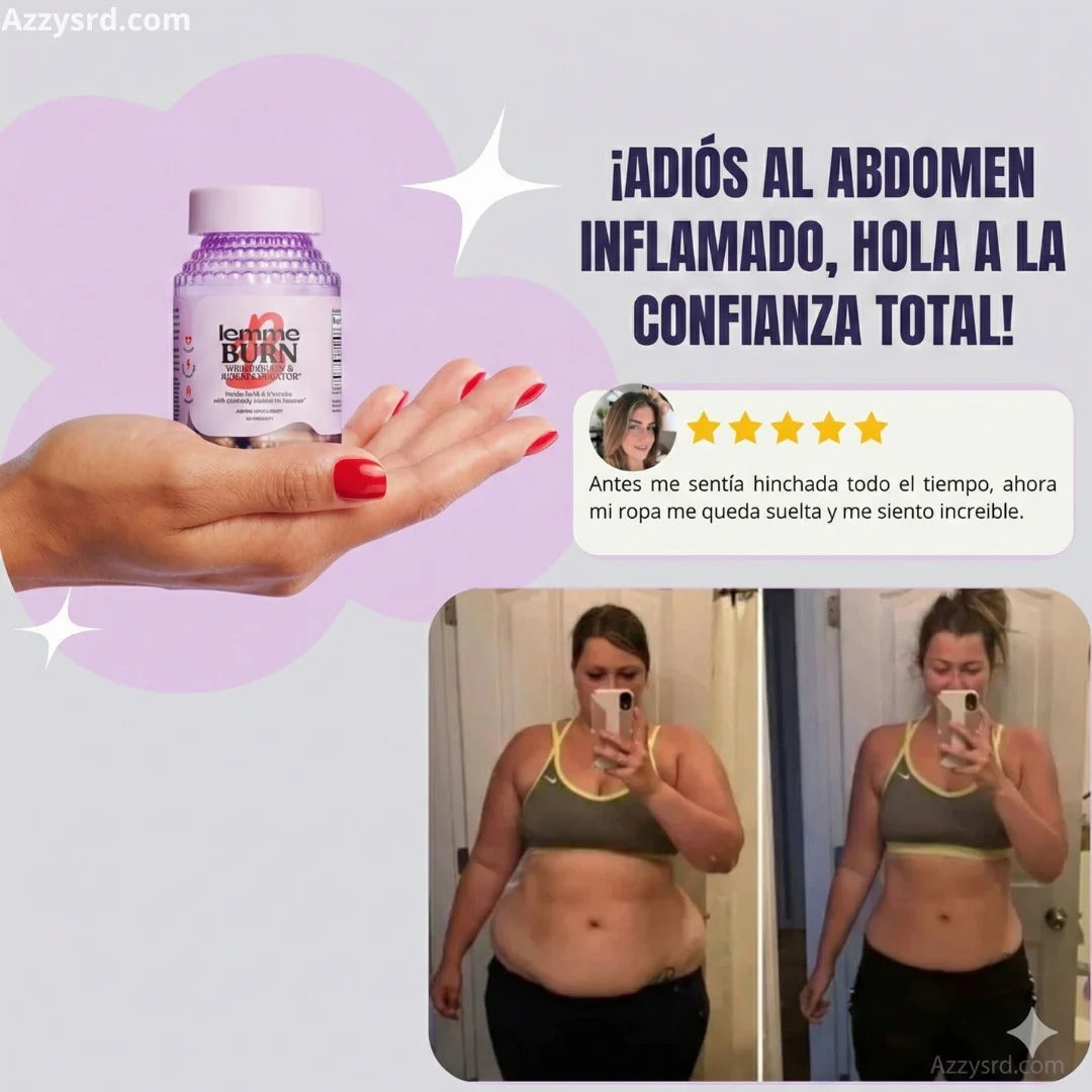 Lemme Burn™ | 💪🔥 Línea Kardashian ✨ – 60 Cápsulas 💥 Quema calorias y activa tu metabolismo