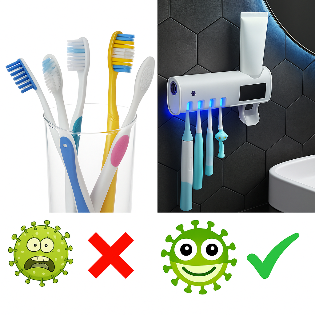 ESTERILIZADOR PARA CEPILLO DE DIENTES UV
