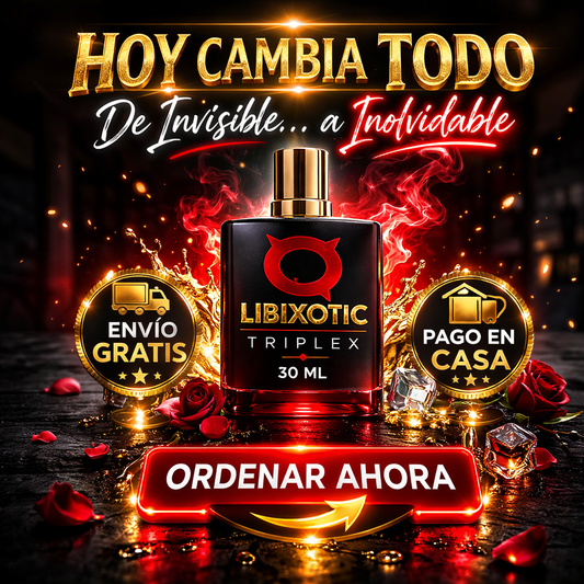 TODAS TE MIRAN… SIN SABER POR QUÉ;PERFUME LIBIXOTIC CON FEROMONAS🔥
