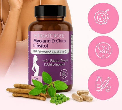Myo-D Chiro Inositol – Beneficios para la Mujer 🌸 60 capsulas