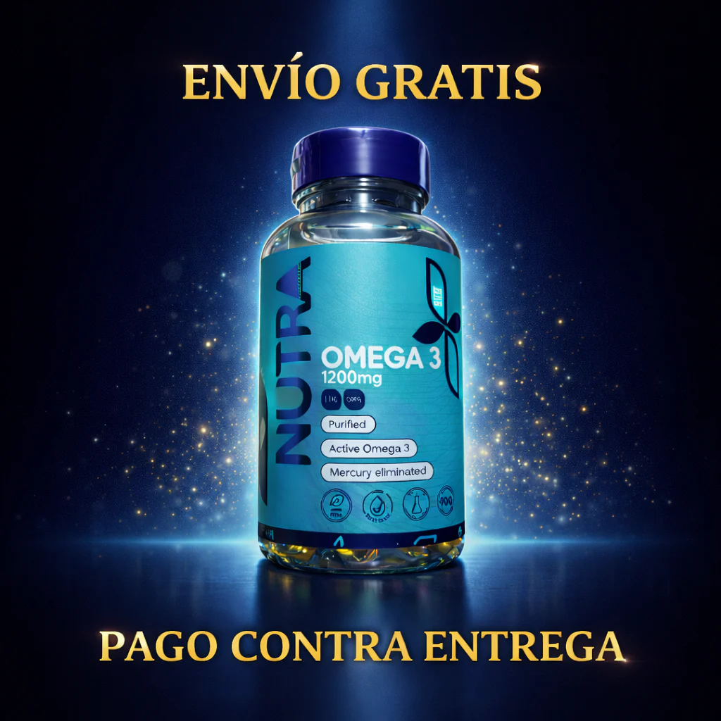 🫀 ¡Protege tu CORAZÓN, MENTE y CUERPO con OMEGA 3 de alta potencia!