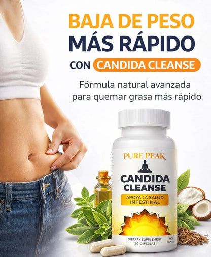 Candida Cleanse: Eliminador de grasa🔥