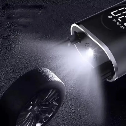 Bomba de Inflado Portátil Inalámbrica/ Infla Neumáticos y Accesorios con solo un Botón