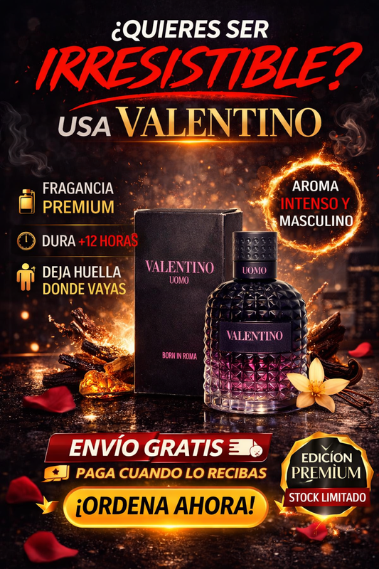 🔥 VALENTINO BORN IN ROMA-HUELE CARO SIN PAGAR DE MAS 30 ML