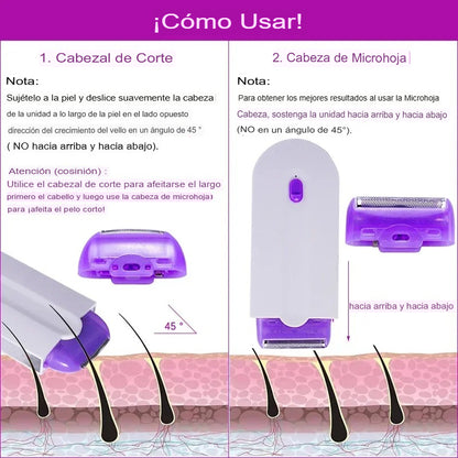 Depiladora Led de Microoscilación
