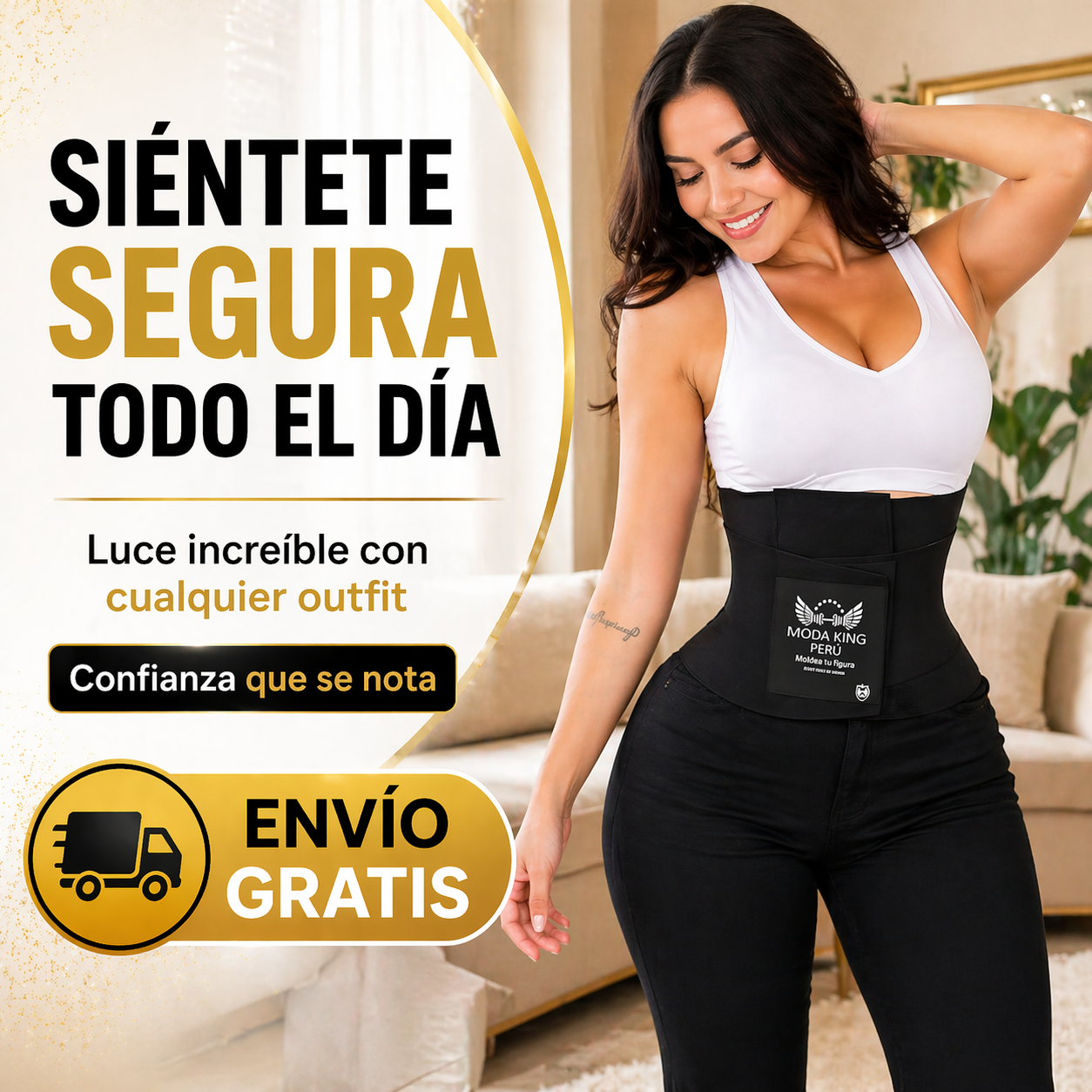MOLDEA TU FIGURA AL INSTANTE /Faja cintura de avispa 🔥
